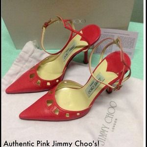 Pink Jimmy Choo Shoes