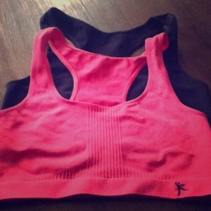 Two sports active bras