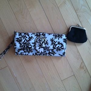 SOLD$$$$Black and white clutch