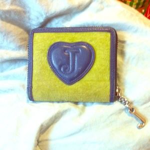 Juicy couture green wallet