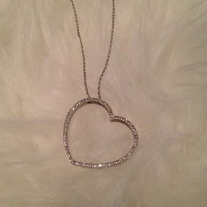 ❤️reserve❤️Diamond heart necklace