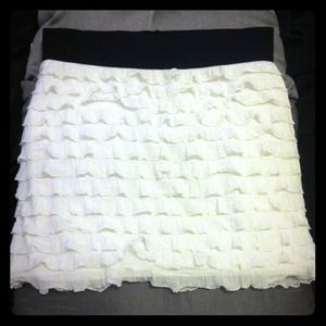 White skirt