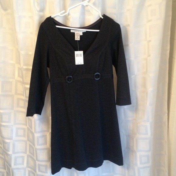 Gray knit max studio dress.