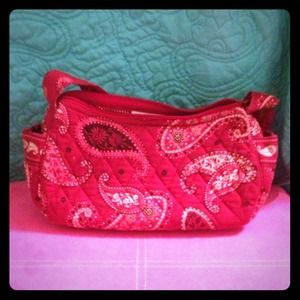 Red Vera Bradley purse