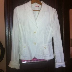White Jacket/blazer linen