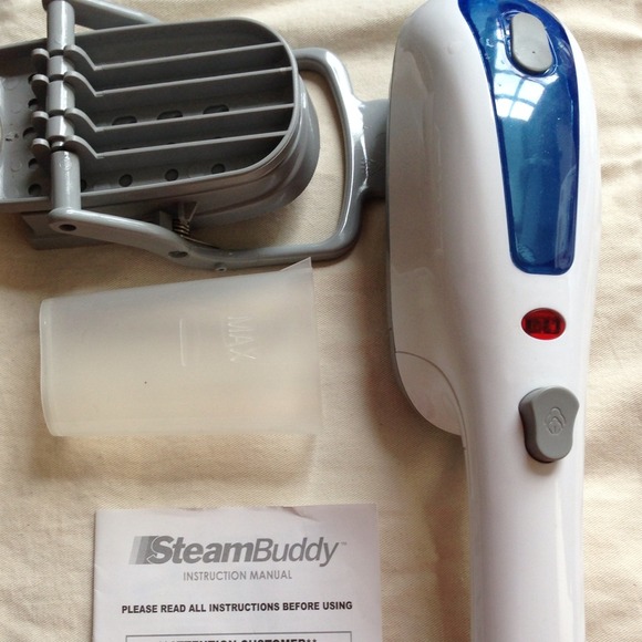 Steam Buddy, portable clothes steamer