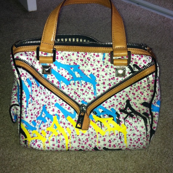 L.A.M.B. Handbags - Gwen Stefani LAMB graffiti purse