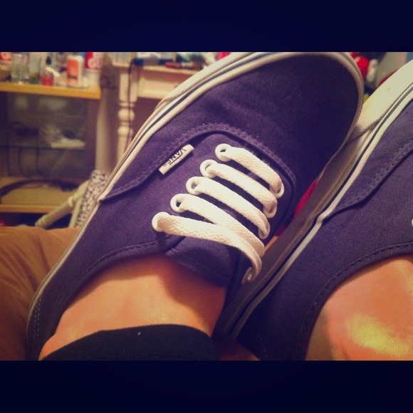Purple Vans .
