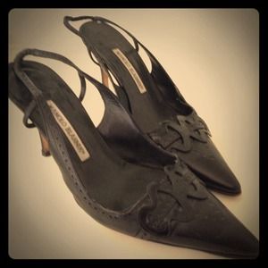 Black Manolo Blahniks