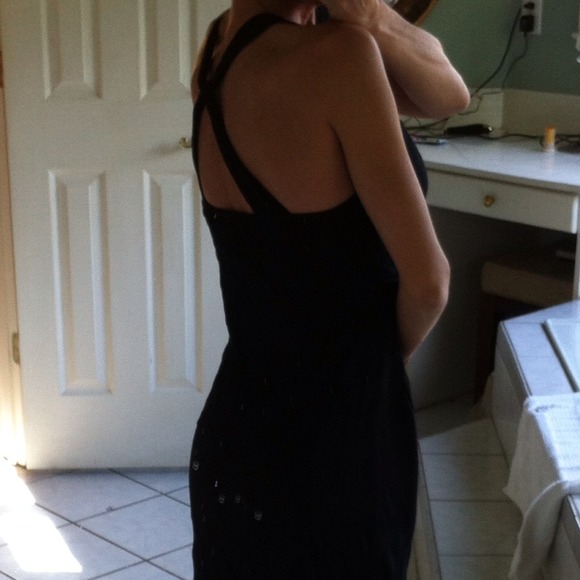 SOLD🌟🌟PARTY SALE💖Super Cute Black Summer Dress - Picture 4 of 4