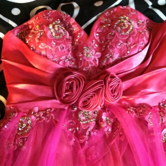 Pink prom dress OBO PP