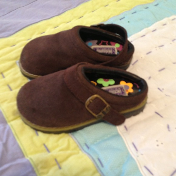 Toddler girls size 7 L'amour Clogs Shoes Hippie