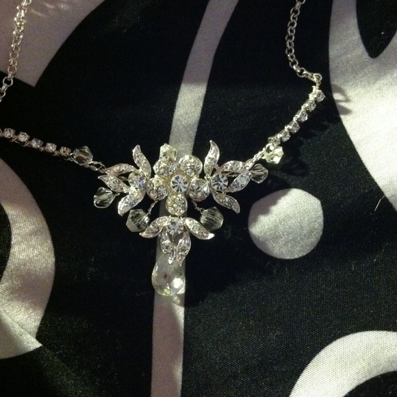 Necklace and earrings