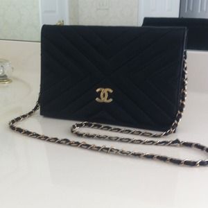 Reserved-Chanel inspired leather purse