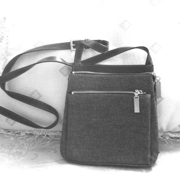 Denim handbag