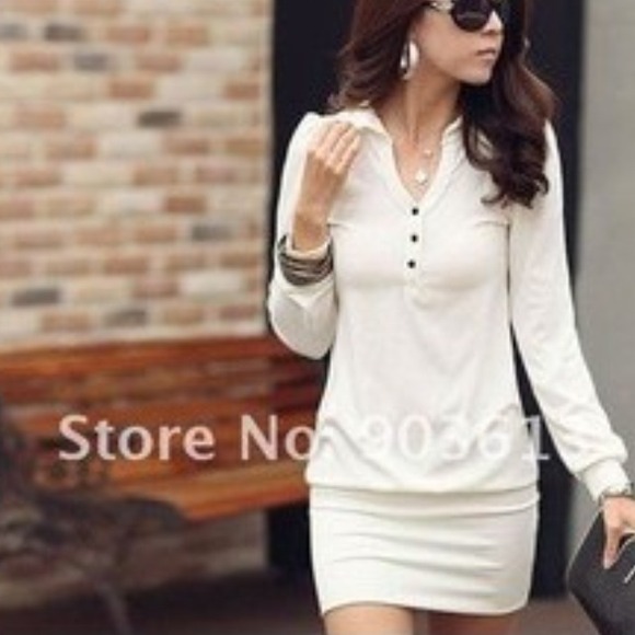 Cream dress or tunic