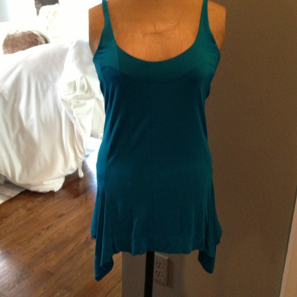 Marc Jacobs Long Teal Tank