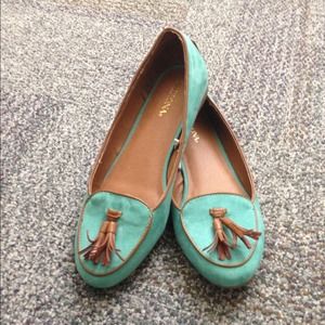 ❌SOLD❌Merona flats in teal/aqua