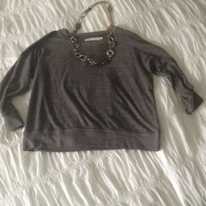 Hi-line (Madewell) grey sweater