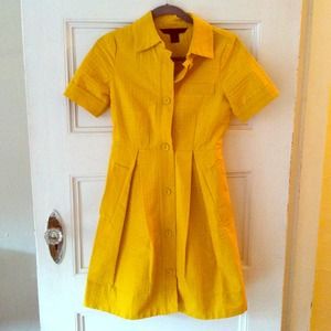 Yellow sundress Marc by Marc Jacobs