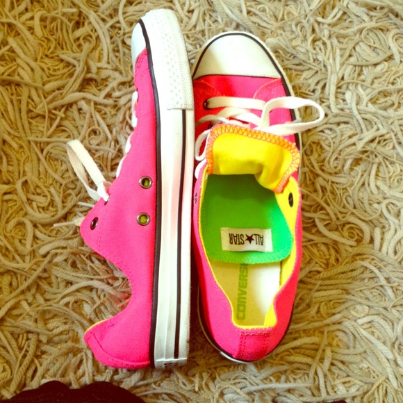 Converse Shoes - Traded with @pupkins BRAND NEW CHUCK TAYLOR'S Neon