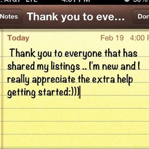 Thanks to everyone for sharing my listings :))
