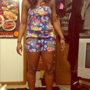 Floral romper
