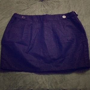 AX Armani Exchange black skirt