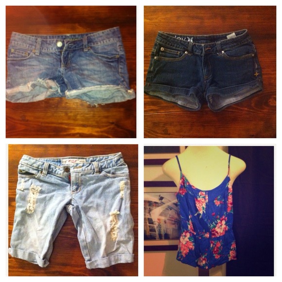 Reserved 3 shorts one top