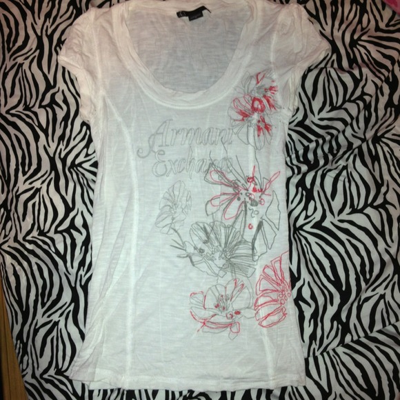 Armani Exchange white shirt