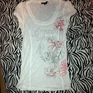 Armani Exchange white shirt