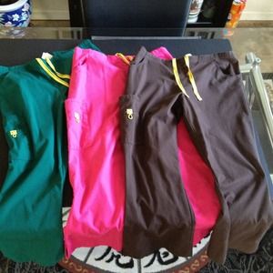 Pants - Bundle (3 pair) of Scrub Pants Sz Large-Petite!! Pants - Bundle (3 pair) of Scrub Pants Sz Large-Petite!!