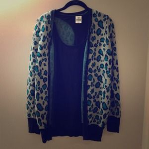 Leopard cardigan
