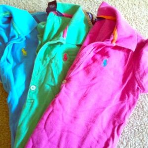 3 Girls Polo shirt bundle!
