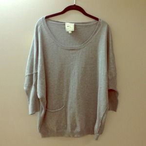 Gray sweater