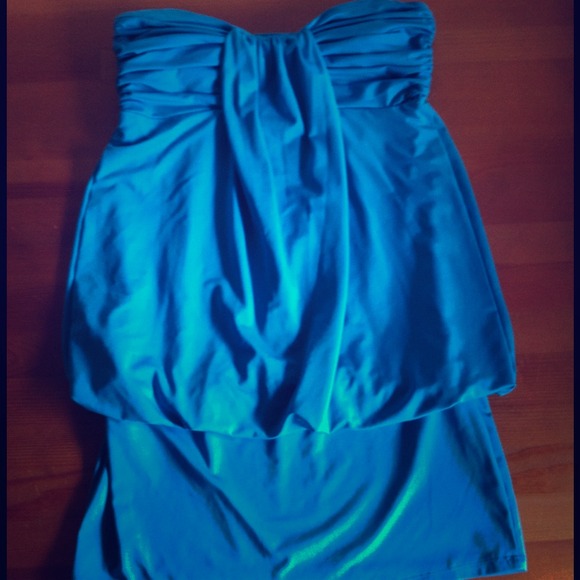 Super cute Aqua blue dress