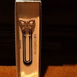 Butterfly book marker (Rhine Stones)