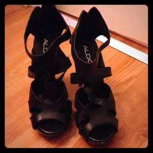 Gladiator style heels