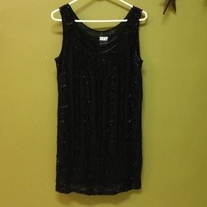 Stunning black beaded dress