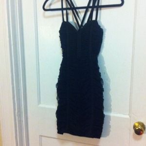 H&M Black Lace Dress