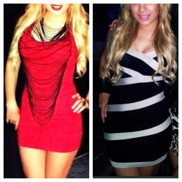 🔴Reserved @sunnyshandy Bundle Red & Striped dress