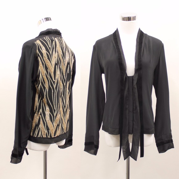 🚫SOLD🚫 Winter Kate Nicole Richie beaded jacket