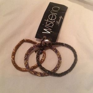 Set of 3 seed bracelets