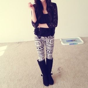Aztec legging