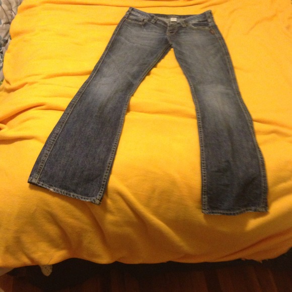 Silver jeans