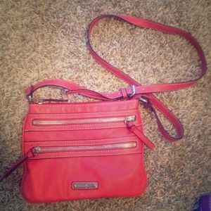 Nine West red cross body