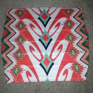 ❌Sold out ❌Coral print mini skirt (negotiable)