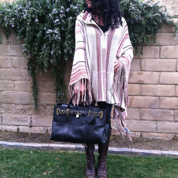 Authentic Luella black handbag