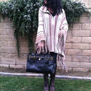 Authentic Luella black handbag