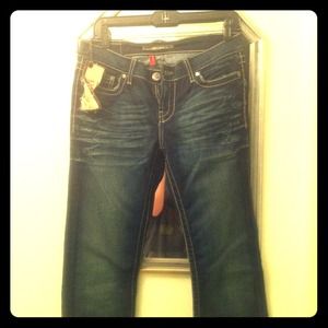 Bundle Reserved - BKE Jeans/Black Wedges